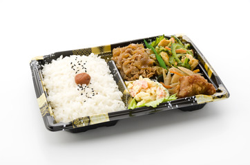 焼肉ゴーヤー弁当