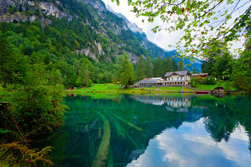 Fototapeta na wymiar Blausee, Schweiz