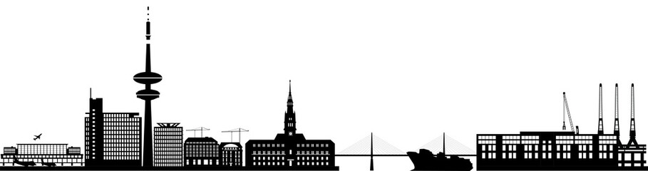 hamburg city skyline