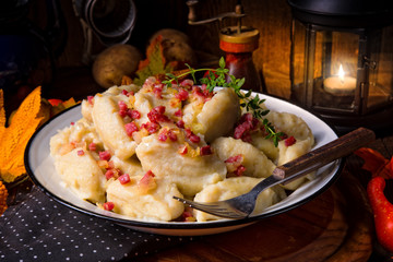 Potato dumpling originating from Poland
