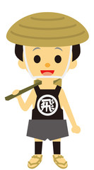 江戸時代　時代劇　飛脚