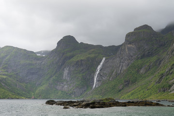 Reine fjord