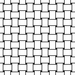 Seamless vector weave pattern