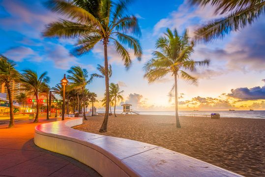 Fototapeta Fort Lauderdale Beach na Florydzie
