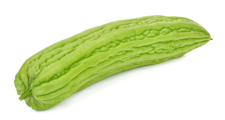 Bitter melon isolated on white background
