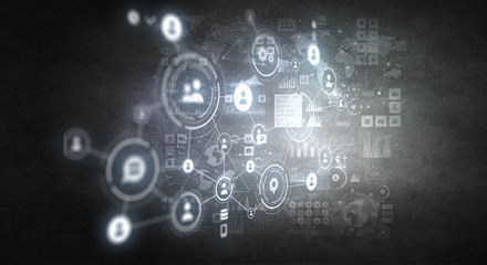 Technologies for connection. Mixed media