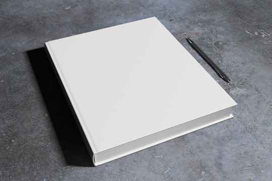 Blank Hardcover Notepad