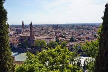 Obraz premium Stadtpanorama von Florenz