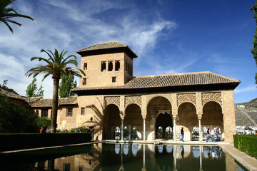 Fototapeta premium Villa, Spain, reflections, fancy