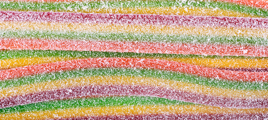 Fruit sweet strip candy