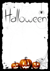 Wandaufkleber Halloween card © PX Media