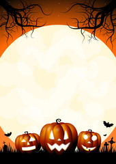 Obraz premium Halloween card