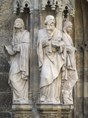 Fototapeta premium Leipzig - Apostelportal, Deutschland