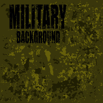 Camouflage military background. Vector illustration.