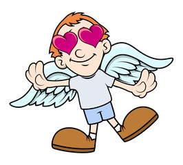 Kid Cupid in Love