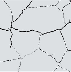 Damaged cracked  Cemented Wall Texture