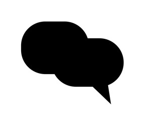 Abstract Business Chat Bubble Banner