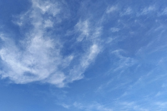 texture of a blue sky with clouds