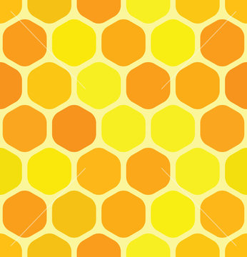 abstract honeycomb background