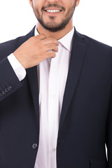 Smiling businessman