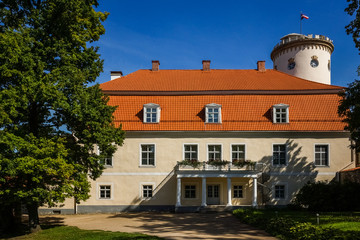 Medieval castle in Cesis, Latvia