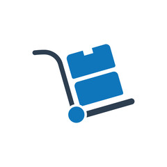 Hand Trolley Icon