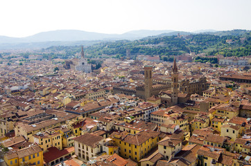 Fototapeta na wymiar View on Firenze