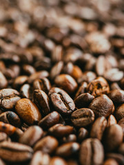 Coffee beans background