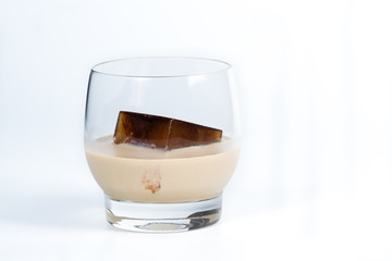 coffee and Irish cream cocktail