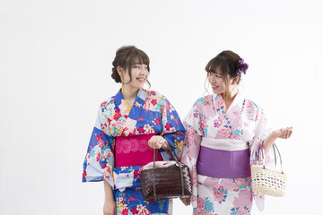 浴衣の女性