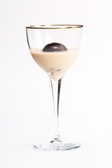 coffee and Irish cream cocktail