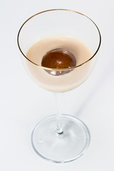 coffee and Irish cream cocktail