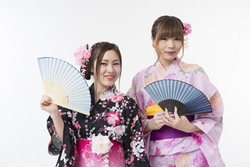 浴衣の女性