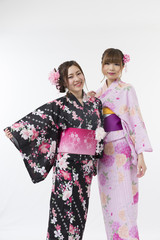浴衣の女性