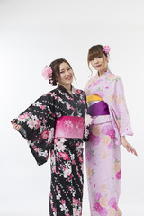 Obraz premium 浴衣の女性