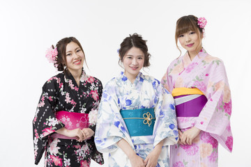 Fototapeta premium 浴衣の女性