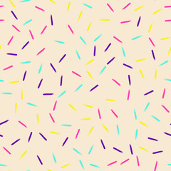 Hand drawn brush pattern in vector.Stylish geometric brush strokes.