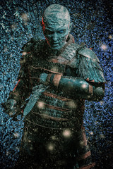 aggressive dead soldier