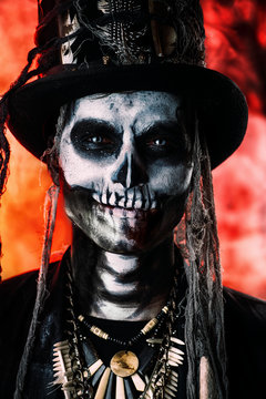 voodoo skeleton man