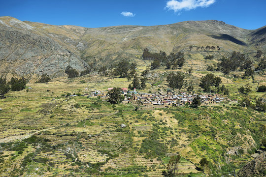 Village of Carania, Peru
