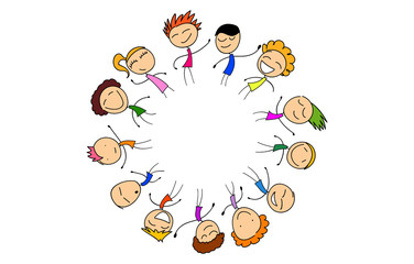 girotondo, amicizia, comunità, pace