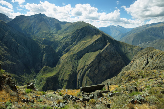Huamanmarca in Nor Yauyos Cochas, Peru