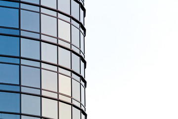 Obraz premium Round glass building