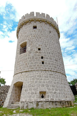 Fototapeta na wymiar Tower castle fortification
