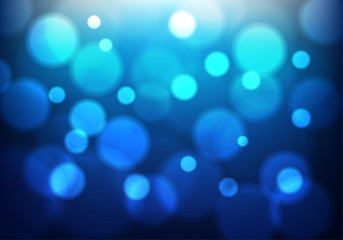 Fototapeta premium Cool lights background bokeh Illustration