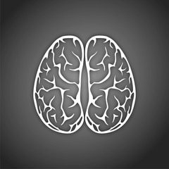 Brain Logo design vector template