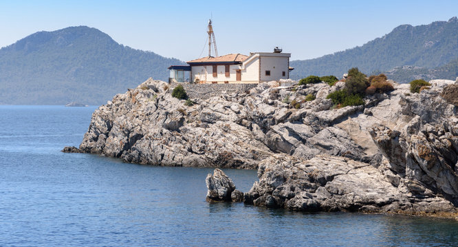 House on the cliff