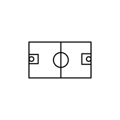 basketball field icon