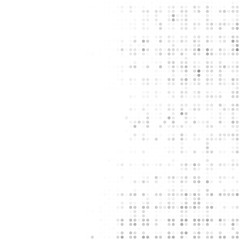 Abstract geometric background with gray circles. Halftone effect