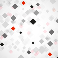 Abstract background with colorful squares. Modern vector design